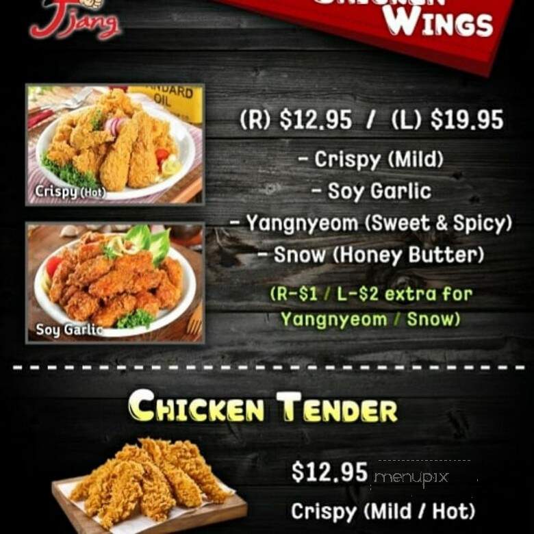 Jjang Chicken - Victorville, CA menu_pic
