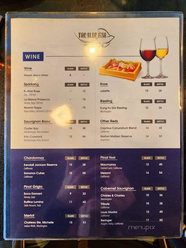 The Blue Fish - Irving, TX menu_pic