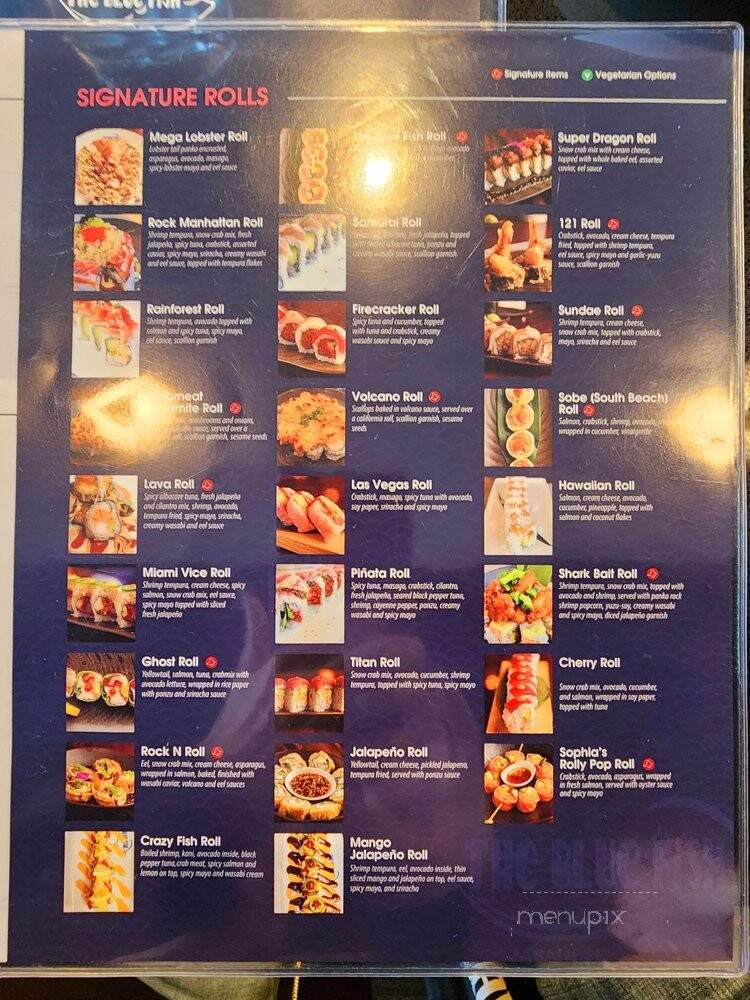The Blue Fish - Irving, TX menu_pic