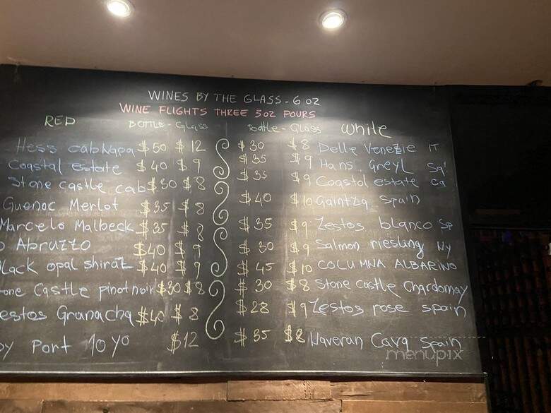 Aura Wine & Bar - New Rochelle, NY menu_pic