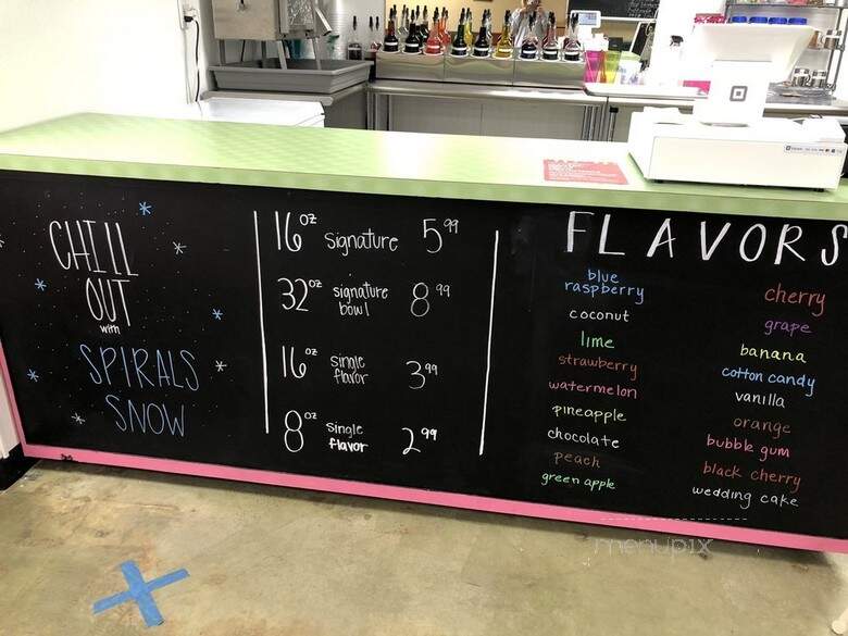 Spirals: Hot Dogs & More - Norman, OK menu_pic