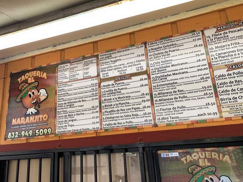 Taqueria El Naranjito - Houston, TX