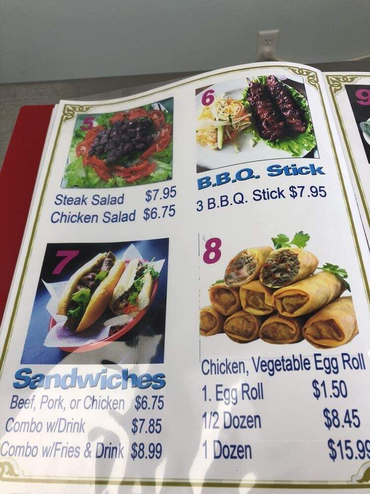 Oriental Food Express - Lubbock, TX menu_pic