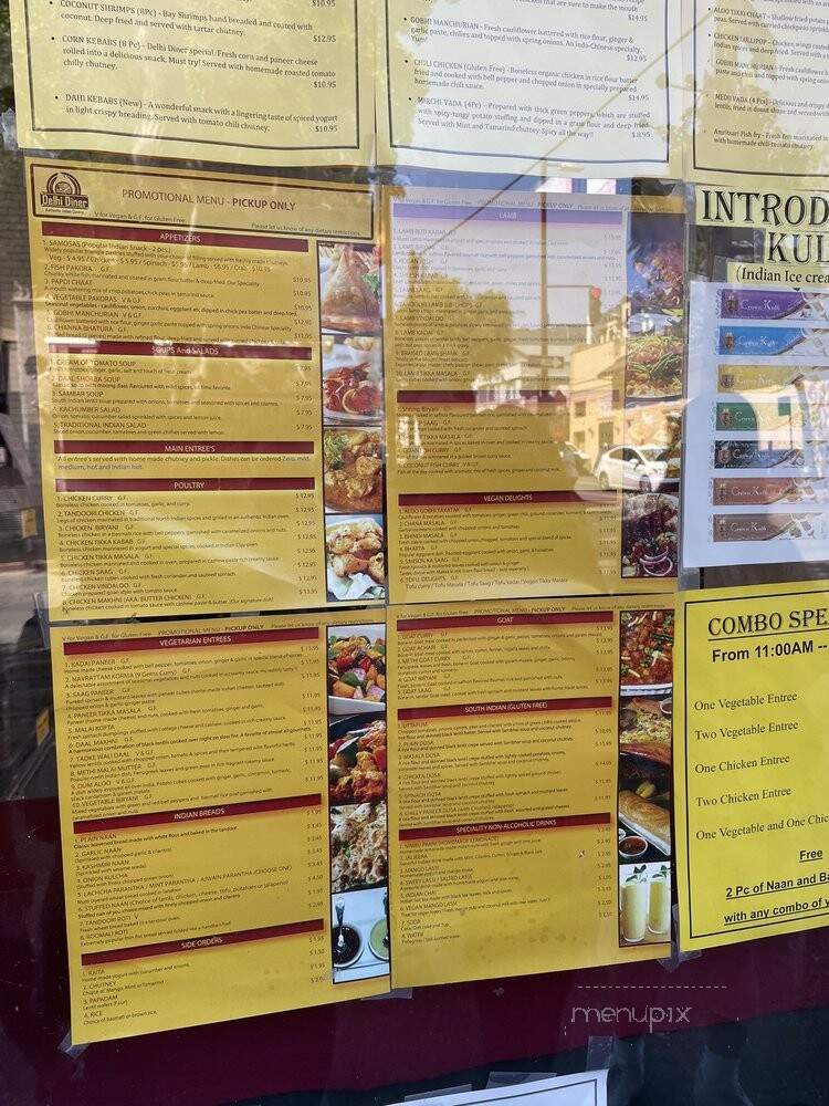 Delhi Diner Berkeley - Berkeley, CA menu_pic