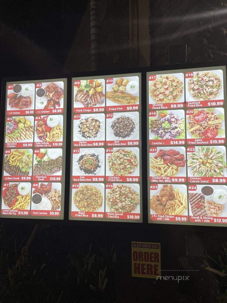 La Brasa Grill - Miami, FL menu_pic
