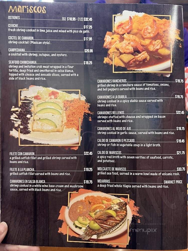 Camino Real Mexican Restaurant - Littleton, CO menu_pic