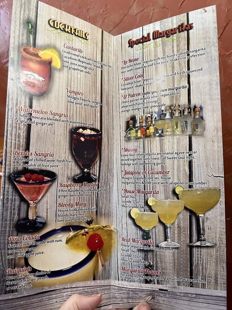 Camino Real Mexican Restaurant - Littleton, CO menu_pic