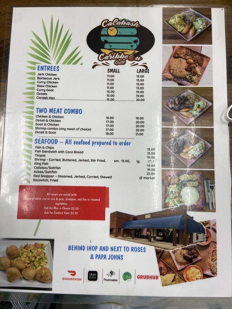 Calabash Caribbean Grill - Columbia, SC