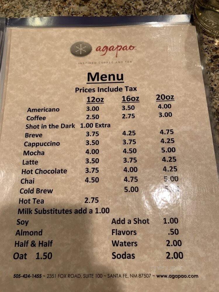 Agapao Coffee - Santa Fe, NM