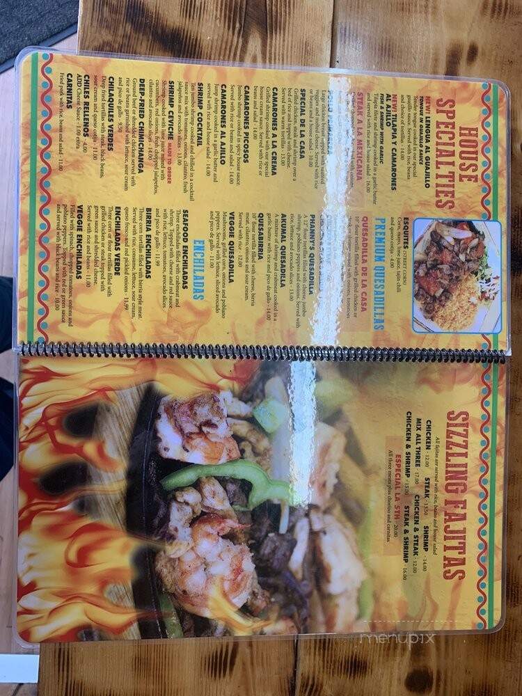 LA 5th Ave Tacos - Indianapolis, IN menu_pic