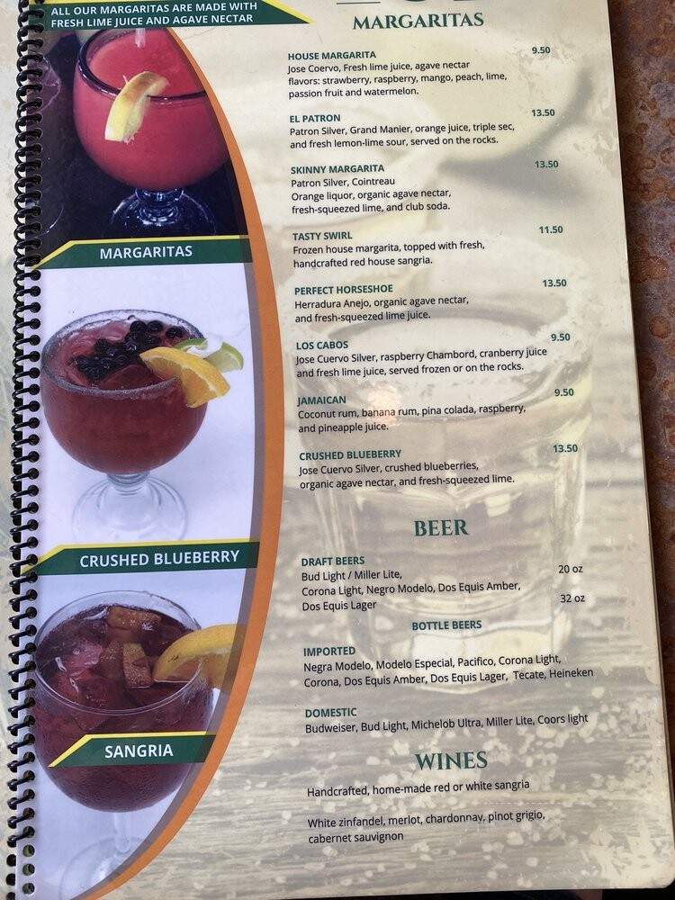 Azul Tequila - Bunnell, FL menu_pic