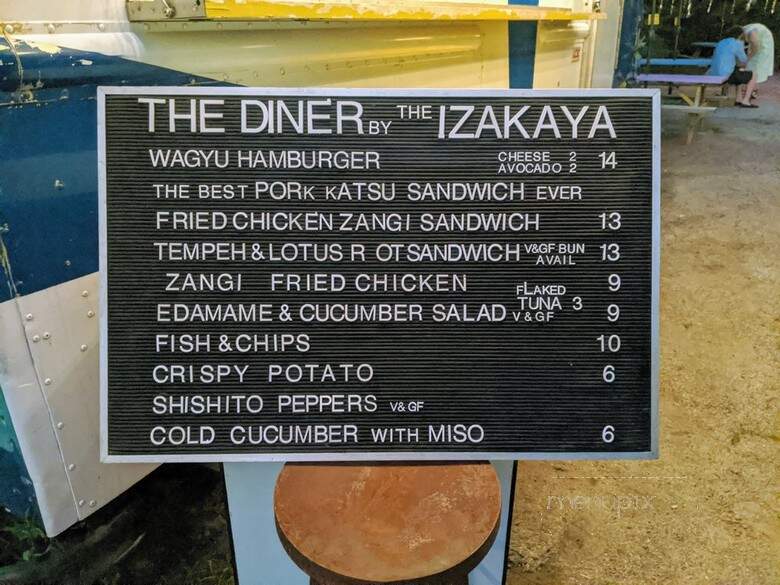 Diner By Izakaya - Ridgewood, NY menu_pic
