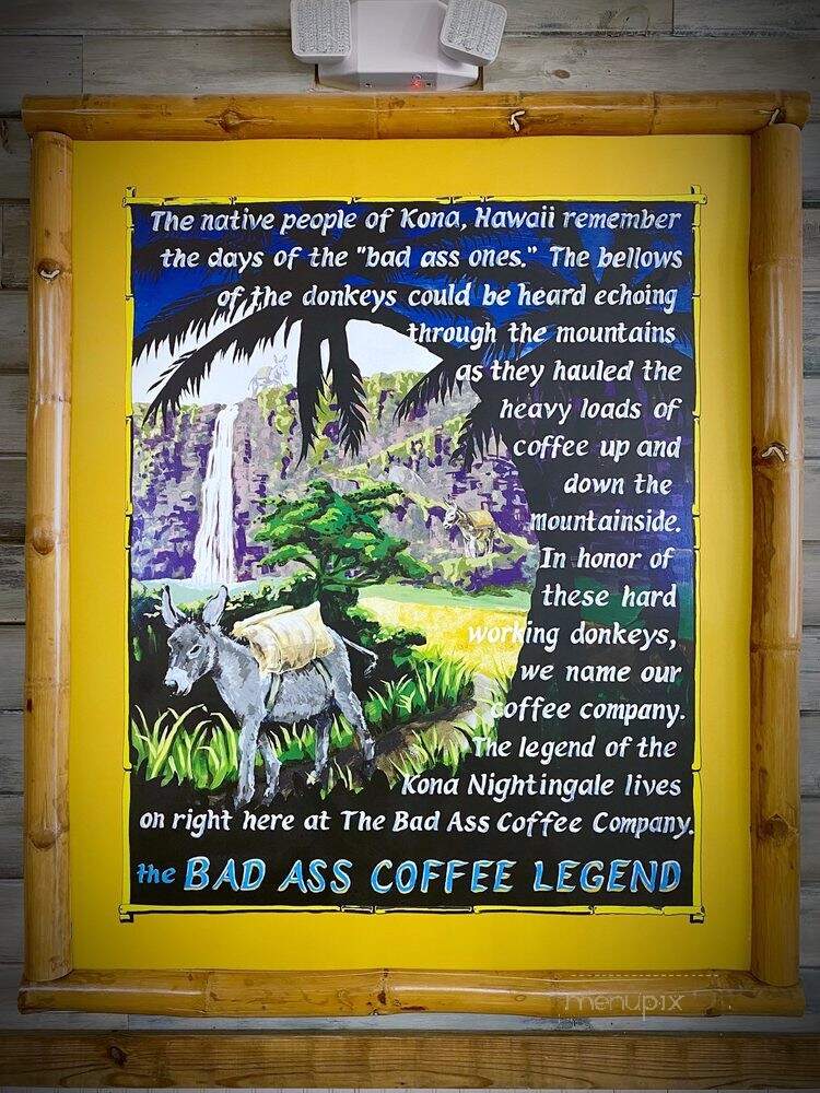Bad Ass Coffee of Hawaii - Pensacola, FL menu_pic