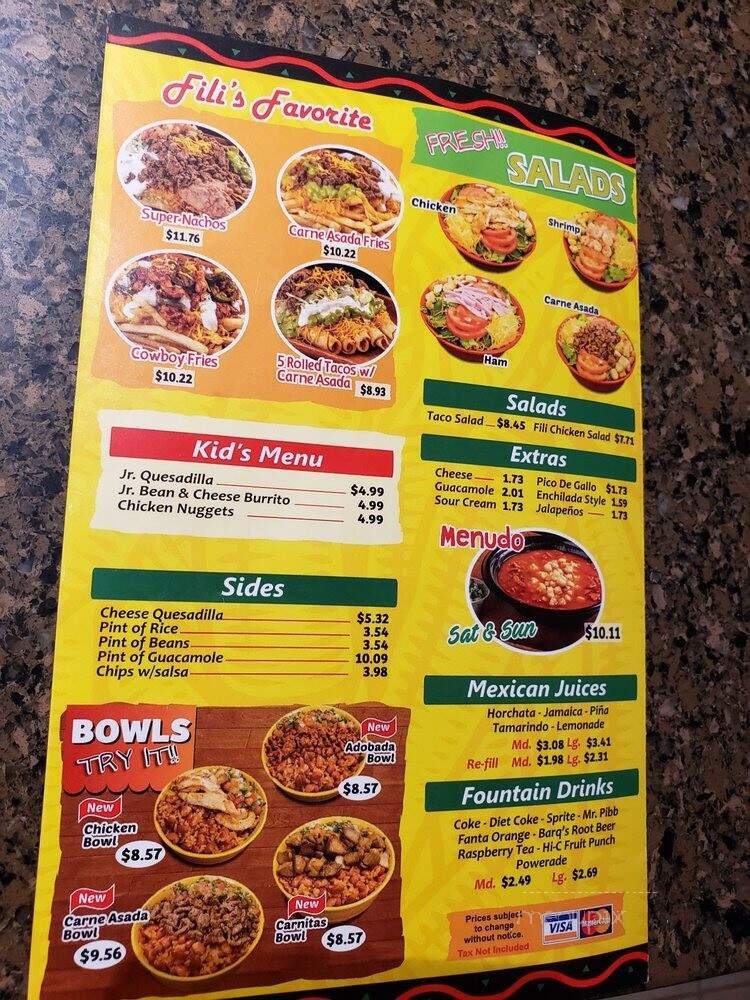 Filiberto's Mexican Food  - Tucson, AZ