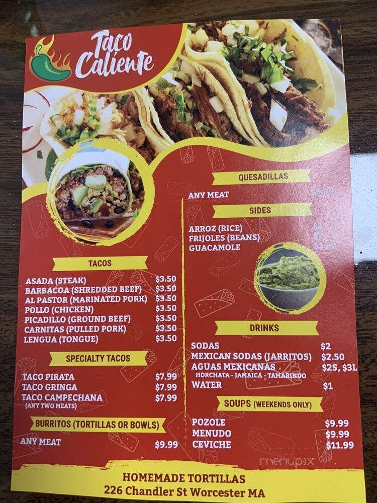 Taco Caliente - Worcester, MA