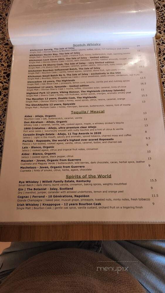 Vinca - Broomfield, CO menu_pic