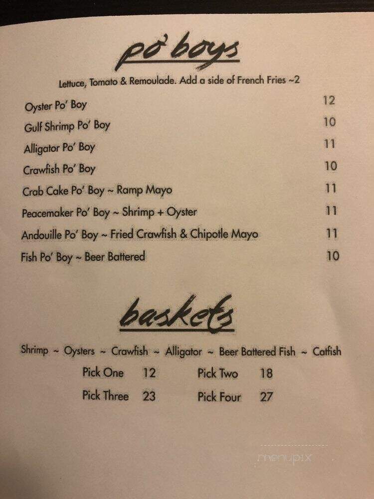 Beaux Seafood - Buda, TX