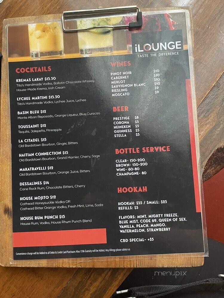 Ilounge Taste The Diference - Marietta, GA menu_pic