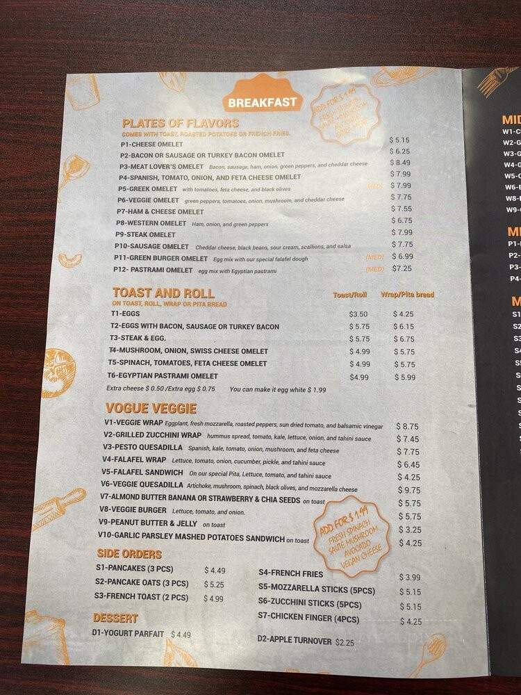 Little Chef - Township of Washington, NJ menu_pic