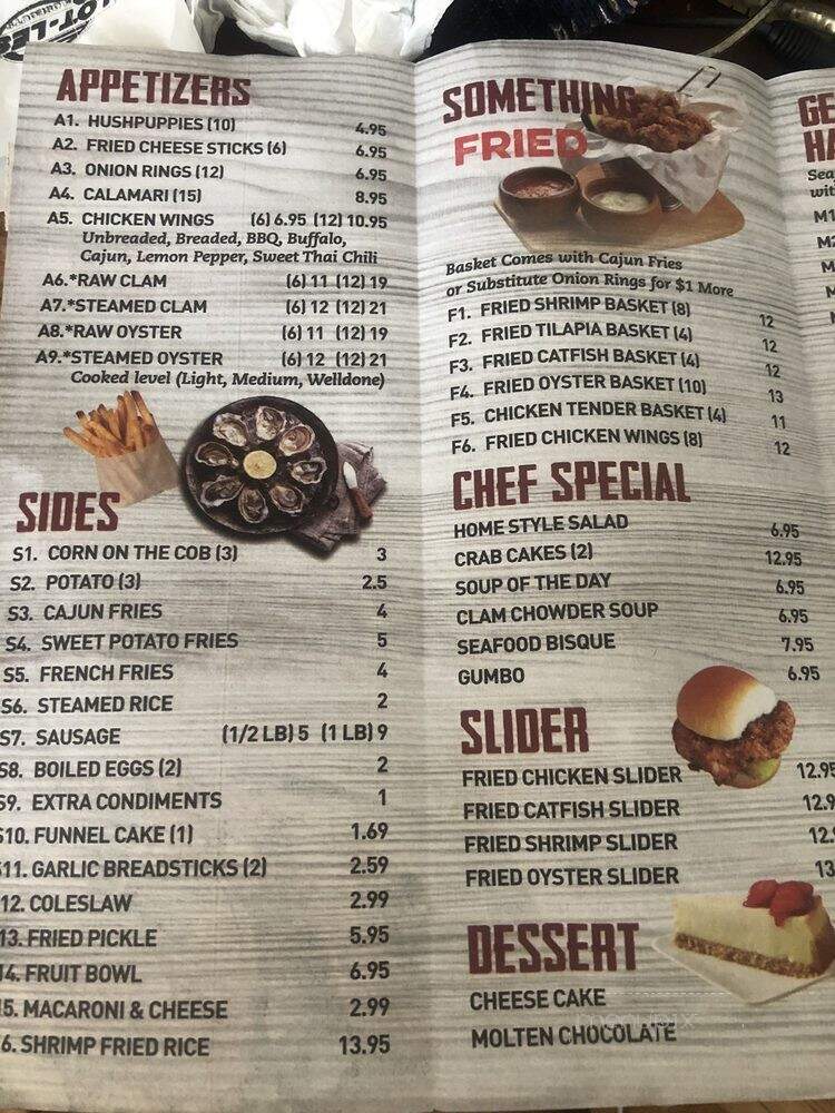 The Mighty Crab - Long Island City, NY menu_pic