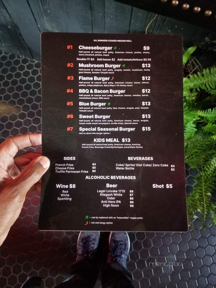 Lawn Restaurant - Chicago, IL menu_pic