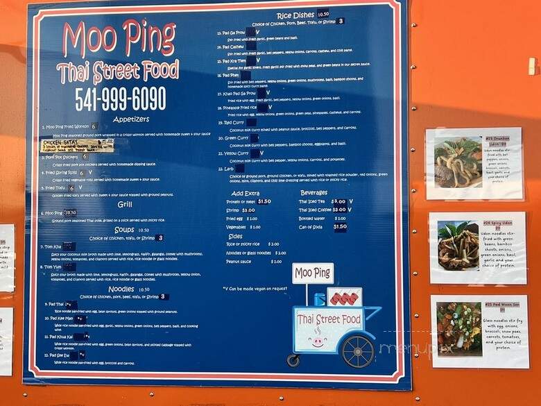 Moo Ping Thai Street Food - Eugene, OR