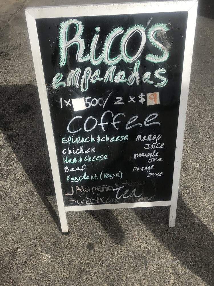 Empanadas and Coffee - Venice, CA menu_pic