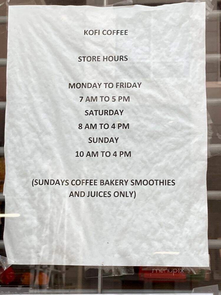 KOFI Coffee & Bakery - New York, NY