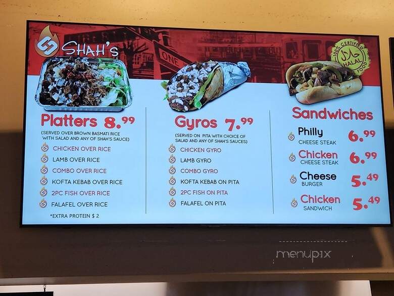 Shah's Halal Food - Riverhead, NY menu_pic