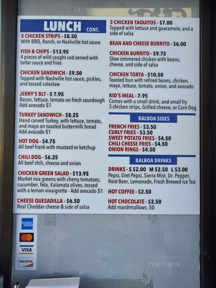 Balboa Island Market & Grille - Newport Beach, CA menu_pic