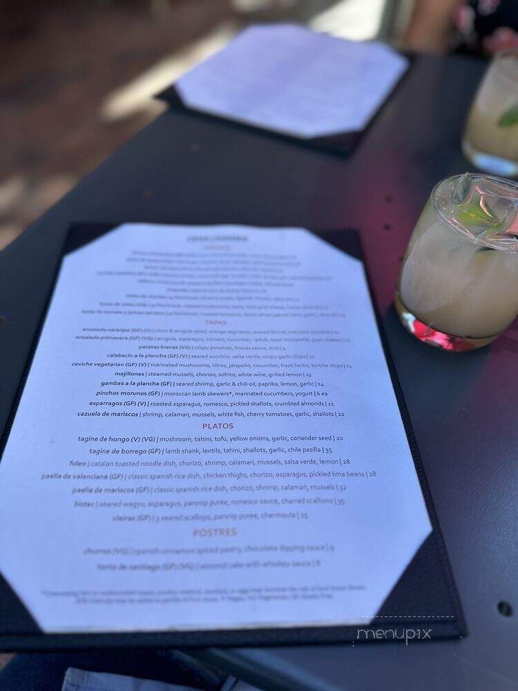 Finca - Salt Lake City, UT menu_pic