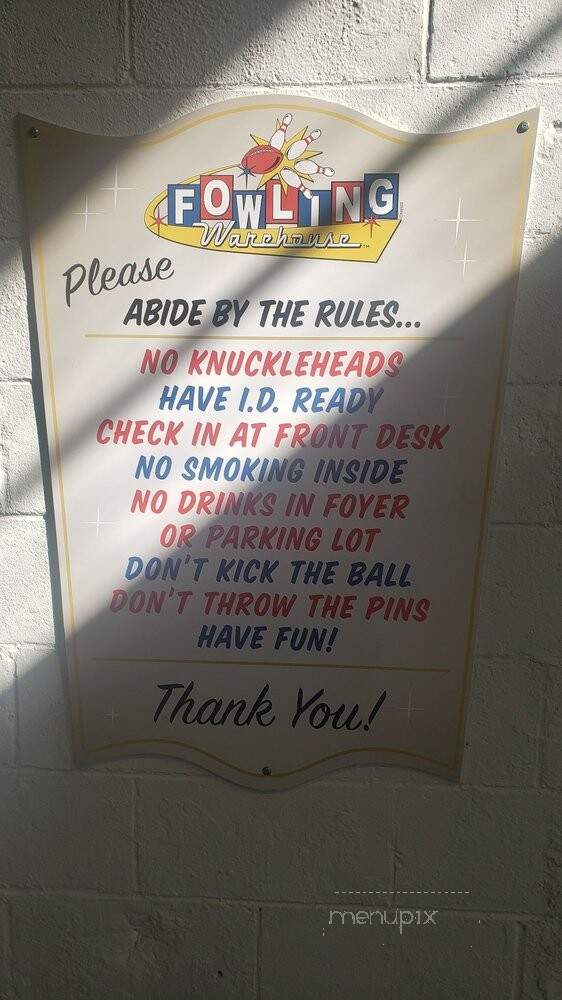 Fowling Warehouse Atlanta - Atlanta, GA menu_pic