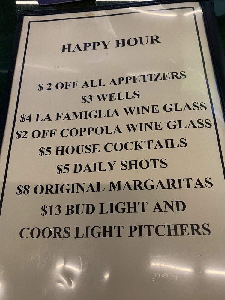 The Gym Tavern - Parker, CO menu_pic