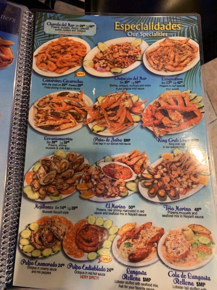 El Capitan Seafood and Mexican Grill - Houston, TX menu_pic
