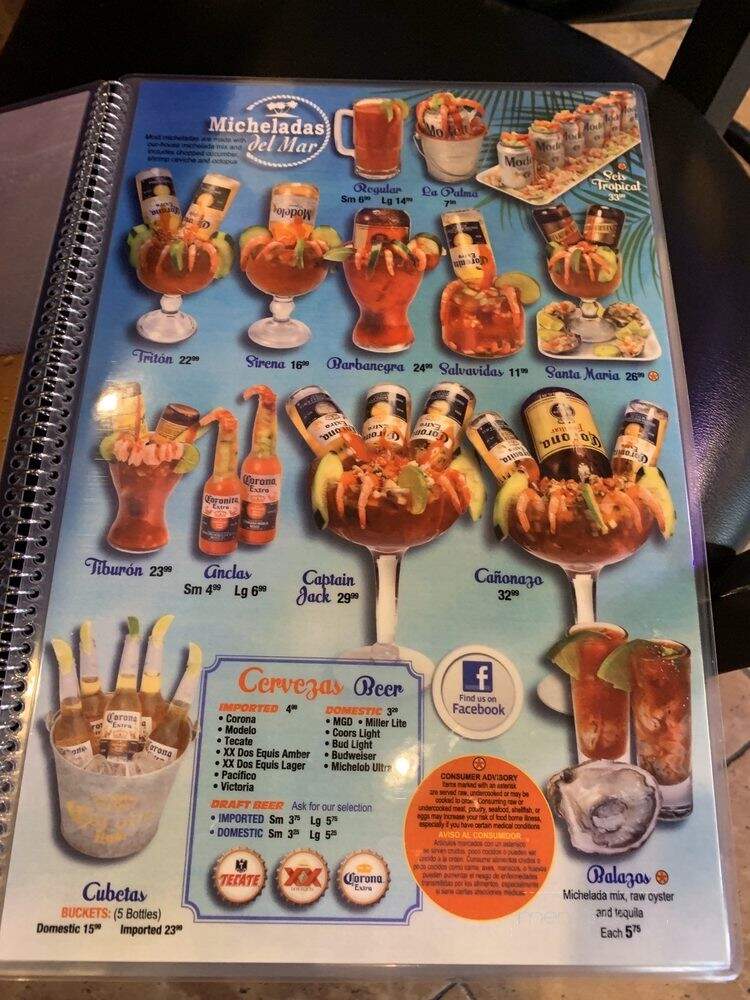El Capitan Seafood and Mexican Grill - Houston, TX menu_pic