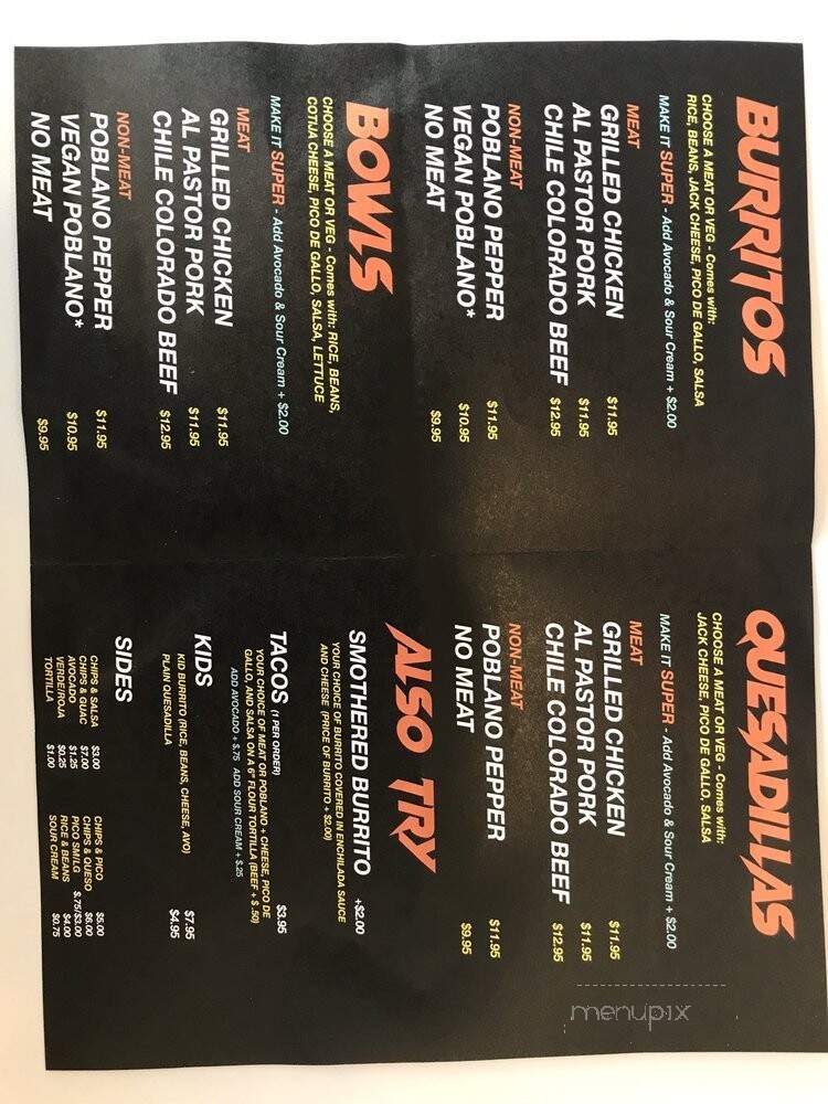 Super Burrito - Arverne, NY menu_pic