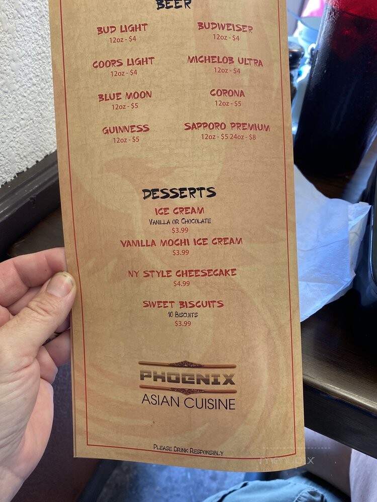 Phoenix Asian Cuisine - Piedmont, OK
