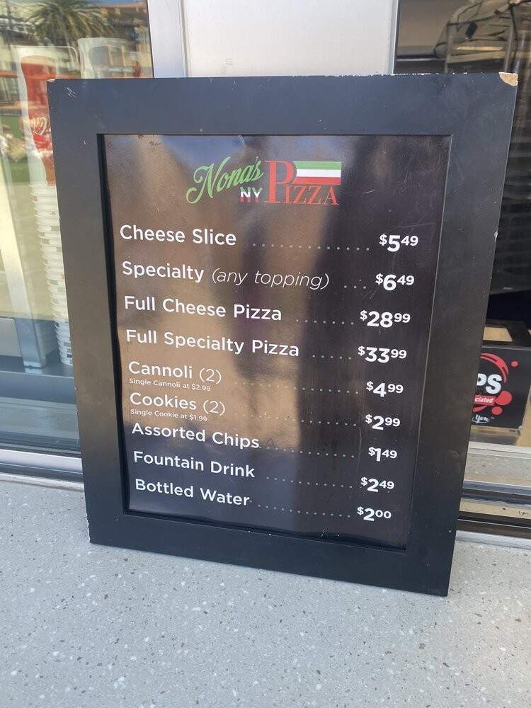 Nona's NY Pizza - Las Vegas, NV menu_pic