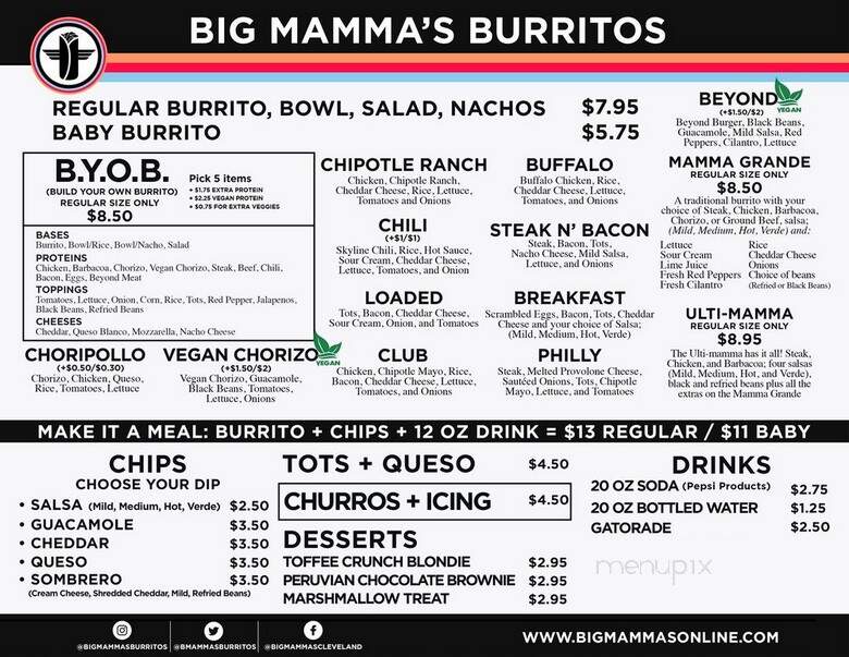 Big Mamma's Burritos - Cleveland, OH