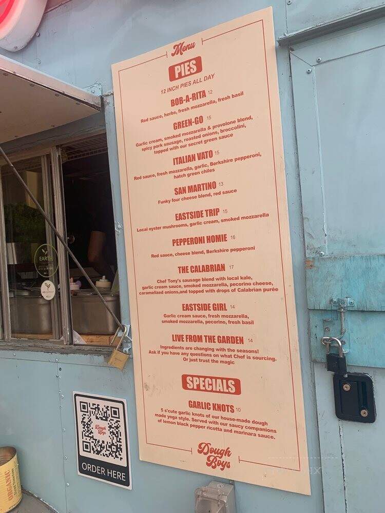 Dough Boys - Austin, TX menu_pic