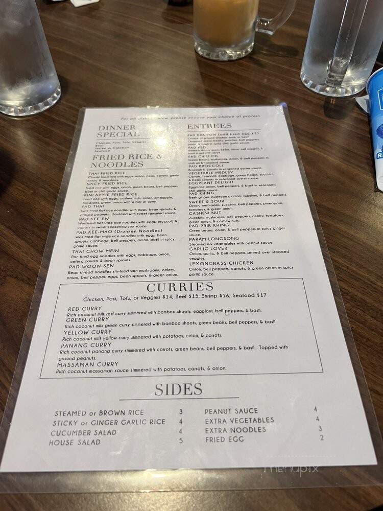 Thai Style - Folsom, CA menu_pic