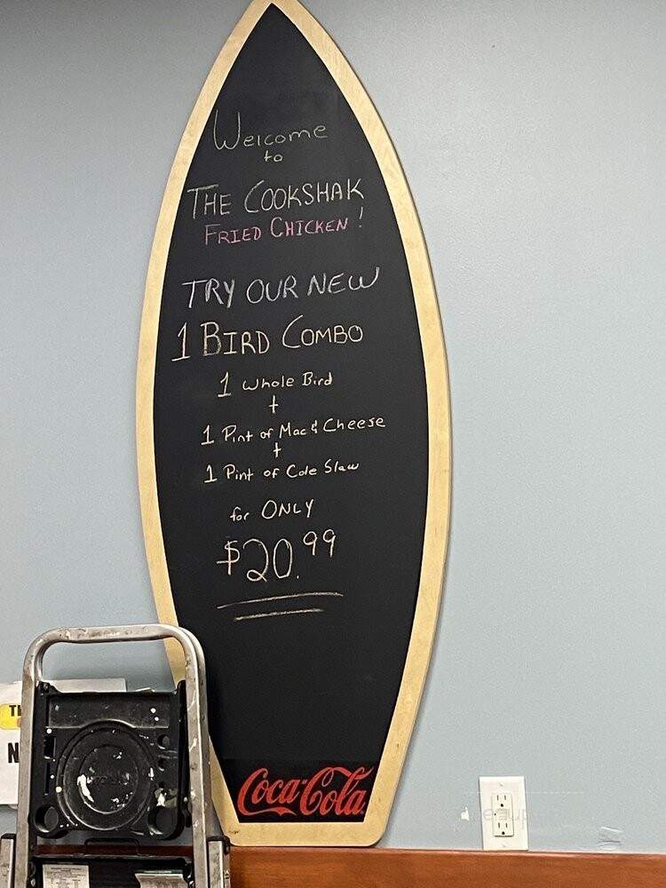 The Cookshak Fried Chicken - Nags Head, NC menu_pic