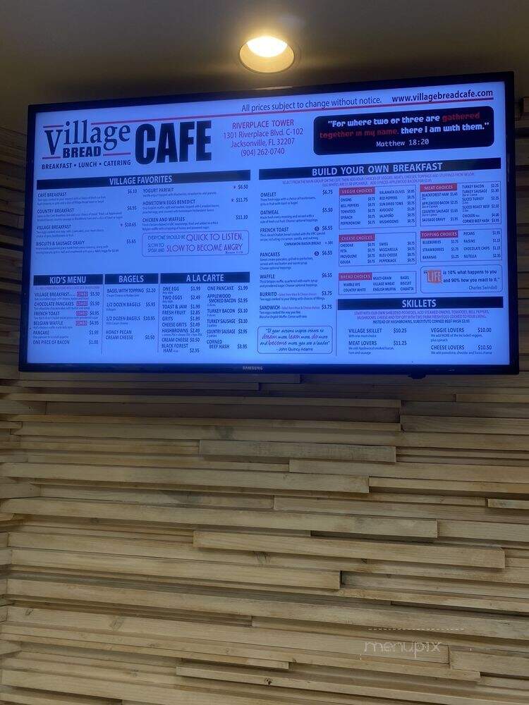 Village Bread Cafe - Jacksonville, FL