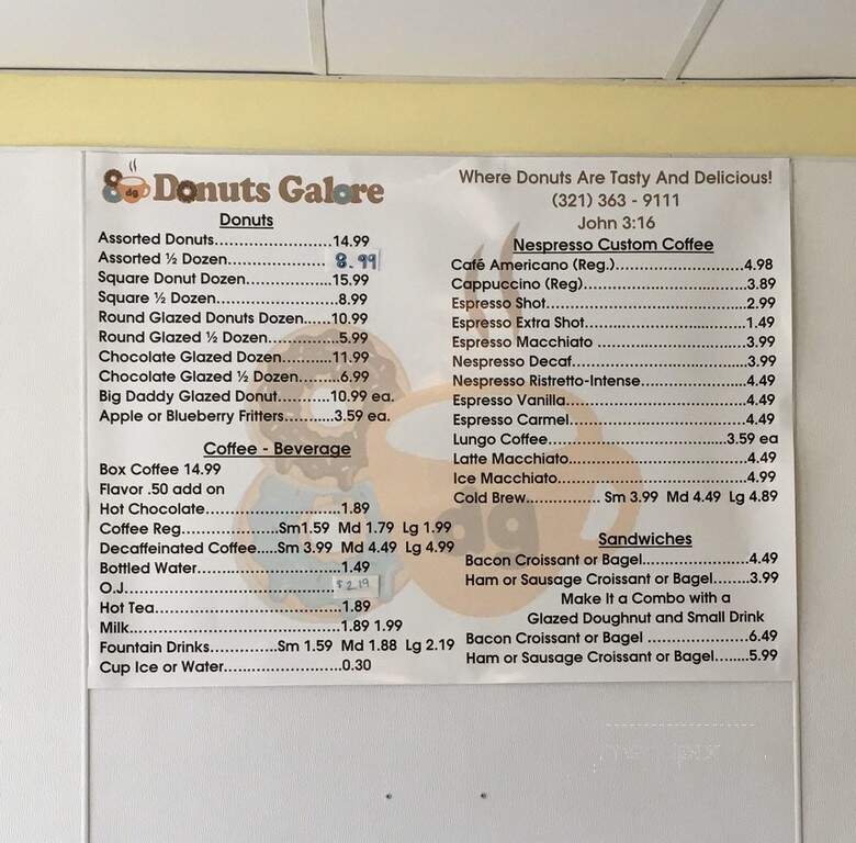 Donuts Galore and More - Sanford, FL