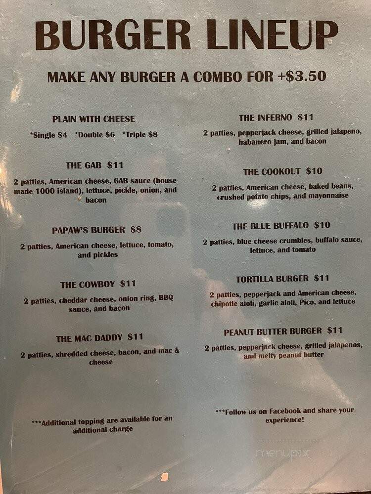 Gather A'Round BBQ - Martinsville, IN menu_pic