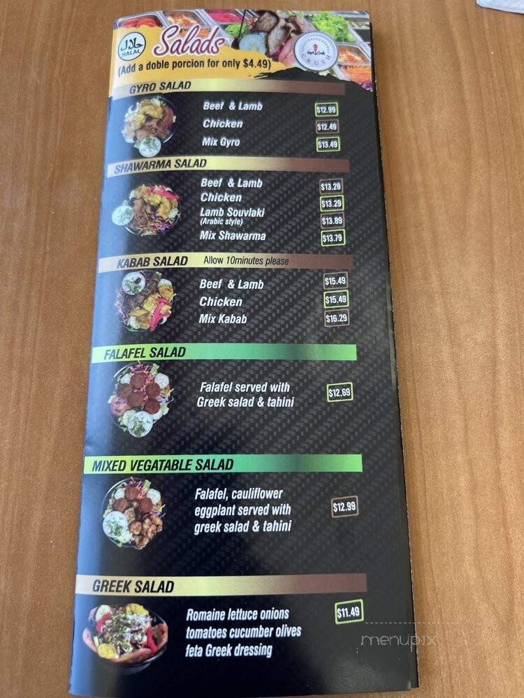 Gyro Crush - Lynnwood, WA menu_pic