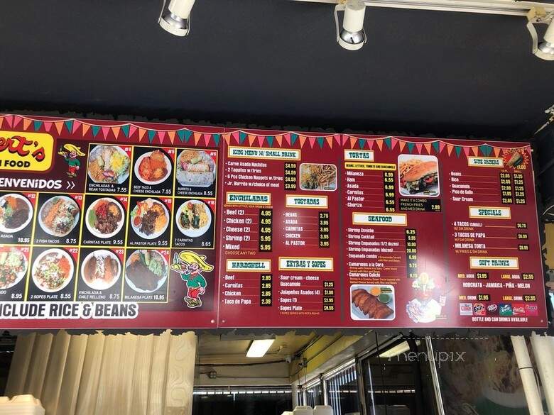 Don Tortaco Mexican Grill - Las Vegas, NV menu_pic
