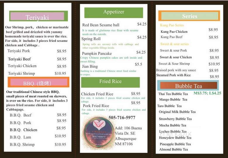 V Wang Cafe - Albuquerque, NM