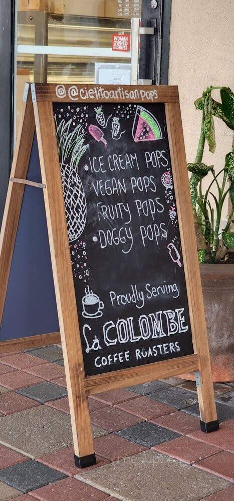 Cielito Artisan Pops - Boca Raton, FL menu_pic