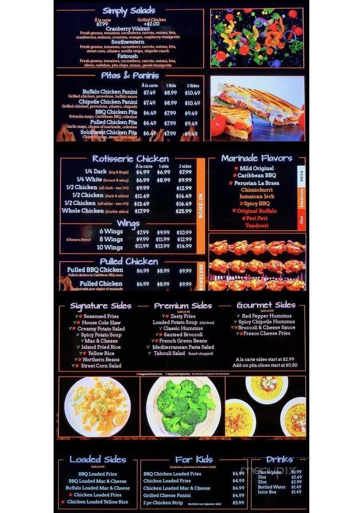 Smokin Chikin - Clarksville, TN menu_pic